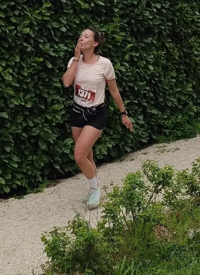 Souvenir du premier marathon d'Éloïse Fleury